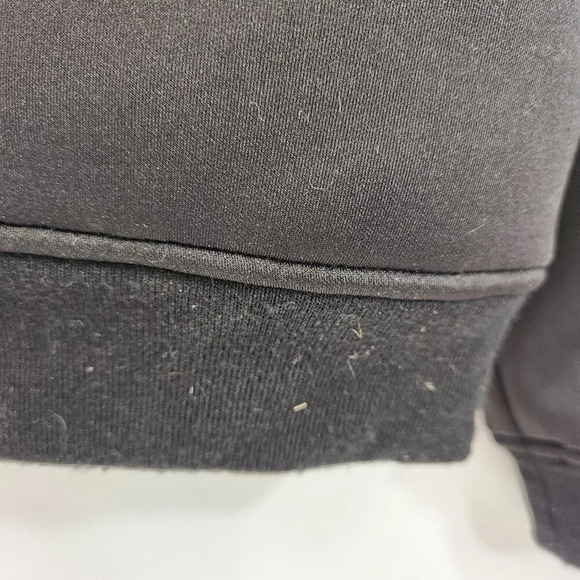 Innvolve Black Sweatshirt w/ Sparkly Lightning Bolts Clouds Size Small - Picture 8 of 11